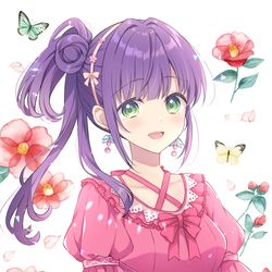 This is a pixiv picture whose title is 梢先輩18歳のお誕生日イラスト.