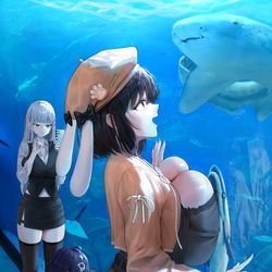 This is a pixiv picture whose title is Aquarium.