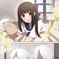This is a pixiv picture whose title is 幸運EX＋＋＋バディによる哭倉村RTA-快走録-⑧.