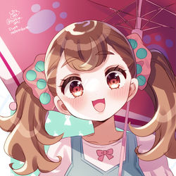 This is a pixiv picture whose title is ツインテこむぎ.
