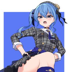 This is a pixiv picture whose title is 誰が上見ていいっつった？.