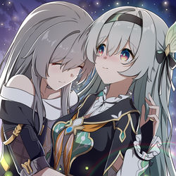 This is a pixiv picture whose title is 星萤-抱抱小流萤♡.