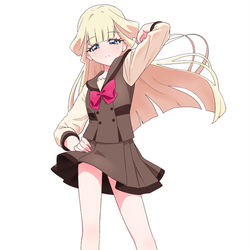 This is a pixiv picture whose title is ギャルユキ.