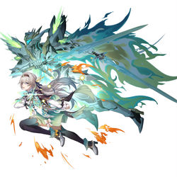 This is a pixiv picture whose title is 流萤.