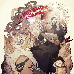 This is a pixiv picture whose title is ピーキー・ピッグ・パレス.