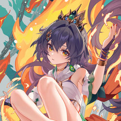 This is a pixiv picture whose title is 云璃.