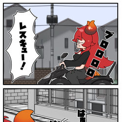 This is a pixiv picture whose title is にじGTA2日目.