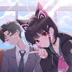 This is a pixiv picture whose title is 무제.