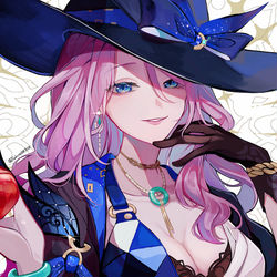 This is a pixiv picture whose title is 翡翠.