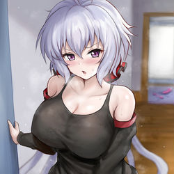 This is a pixiv picture whose title is ナニかを欲しくて家に誰かを呼んじゃうクリスちゃん.