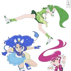 This is a pixiv picture whose title is 戦闘プリキュアまとめ①.