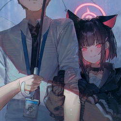 This is a pixiv picture whose title is Kazusa.
