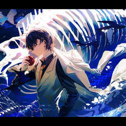 This is a pixiv picture whose title is 619.