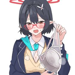 This is a pixiv picture whose title is アヤネのブラでっかいね….