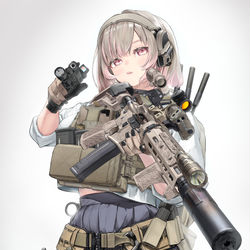 This is a pixiv picture whose title is IRREGULAR DEFENSE×CHAINSAW.