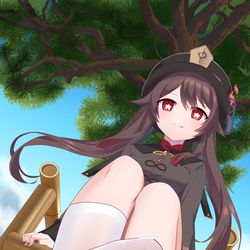 This is a pixiv picture whose title is 胡桃.