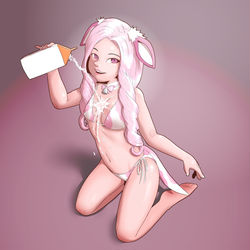This is a pixiv picture whose title is [Tier reward] Got milk?.