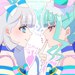 This is a pixiv picture whose title is メイク.