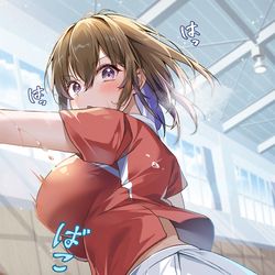 This is a pixiv picture whose title is 覚醒はわわちゃんの逆襲！.