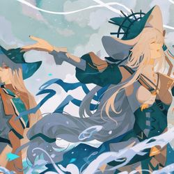 This is a pixiv picture whose title is 你听，海风的声音🌊.