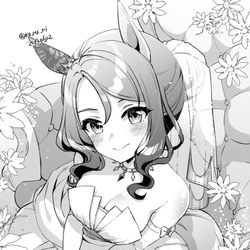 This is a pixiv picture whose title is 花嫁キング.
