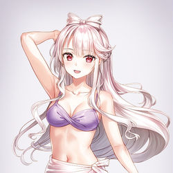 This is a pixiv picture whose title is HIGHSPEED Étoile水着悠然.