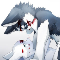 This is a pixiv picture whose title is 穢す.