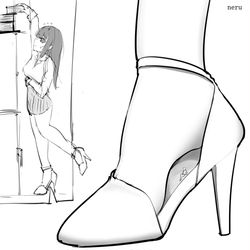 This is a pixiv picture whose title is 不正常的练习5.