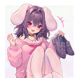 This is a pixiv picture whose title is てゐちゃん🥕.