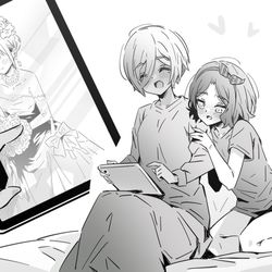 This is a pixiv picture whose title is ガールズバンドクライ.
