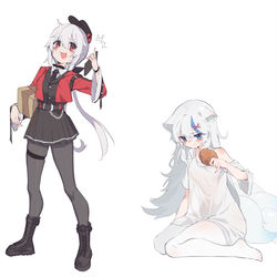 This is a pixiv picture whose title is 作业第2弹.