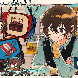This is a pixiv picture whose title is *:.。.:2024だざ誕はぴば動画*:.。.:.