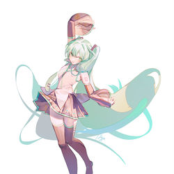 This is a pixiv picture whose title is 初音ミクsweet.