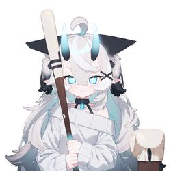 This is a pixiv picture whose title is 敲敲.