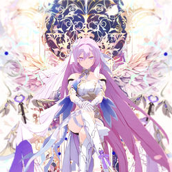 This is a pixiv picture whose title is 【崩壊3rd MMD】エリシアさん その２２.
