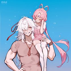 This is a pixiv picture whose title is Summer vibes.