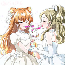 This is a pixiv picture whose title is ジュンブラひびかな.