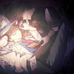 This is a pixiv picture whose title is ILLUSION.