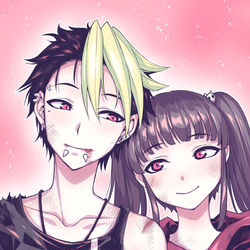 This is a pixiv picture whose title is LIBERTA＆小鞠.