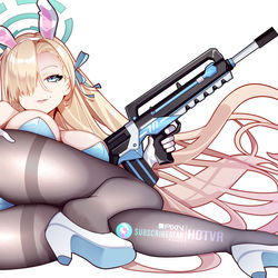 This is a pixiv picture whose title is Bunnysuit Asuna.