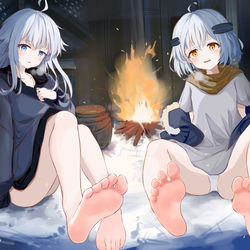 This is a pixiv picture whose title is 黎格和洁芙缇的小秘密！.
