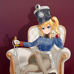 This is a pixiv picture whose title is commission work.