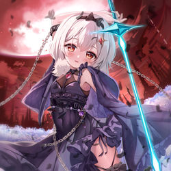 This is a pixiv picture whose title is 欲都的魔剑使-诺汐.