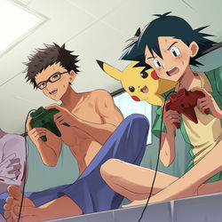 This is a pixiv picture whose title is skeb90.