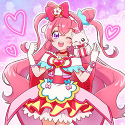 This is a pixiv picture whose title is キュアプレシャス.