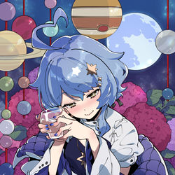 This is a pixiv picture whose title is 星見まどかさん.