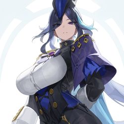 This is a pixiv picture whose title is クロリンデ！！.