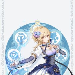 This is a pixiv picture whose title is 蛍フォンテーヌ衣装if.