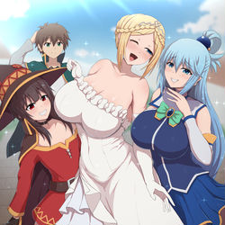 This is a pixiv picture whose title is このすば.
