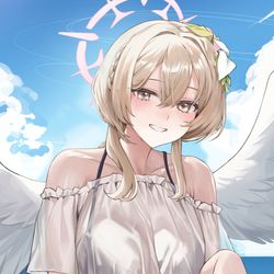 This is a pixiv picture whose title is ナギサ.